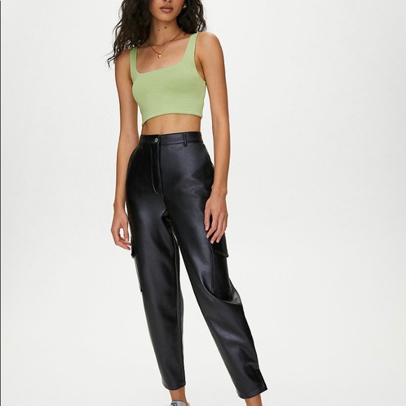 wilfred leather modern cargo pant - Picture 3 of 6